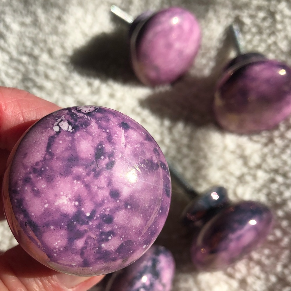 5 ceramic drawer pulls sold as set only